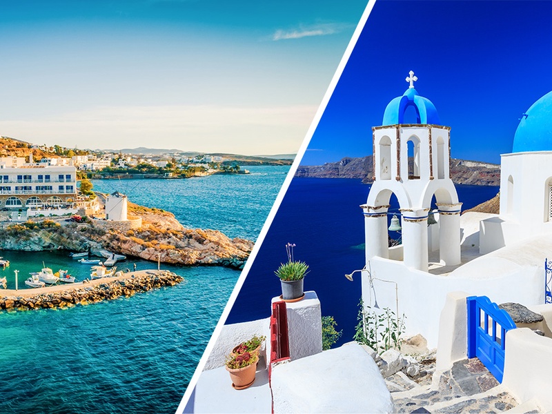 Combiné Îles de Santorin & Paros Grèce 8 jours - 7 nuits - 1