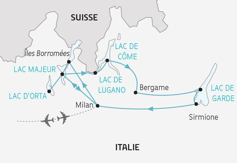 Circuit L'essentiel des Lacs Italiens - 1