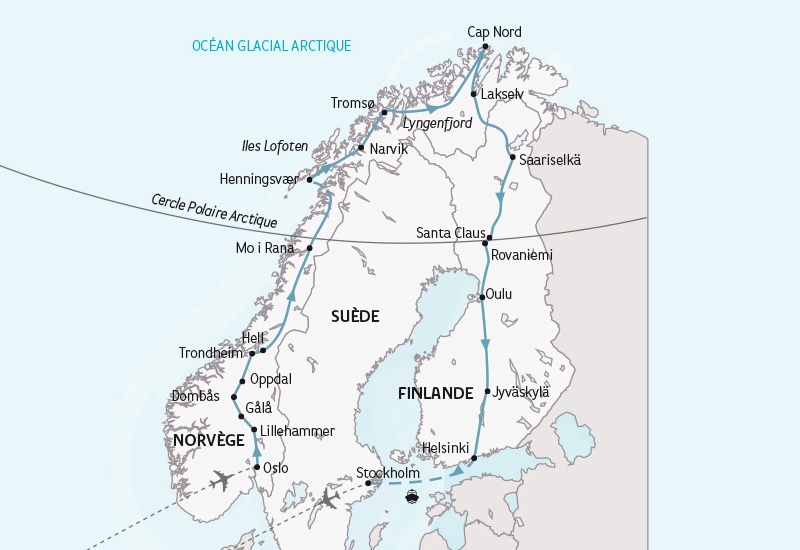 Circuit Le Grand Tour de Scandinavie - 1