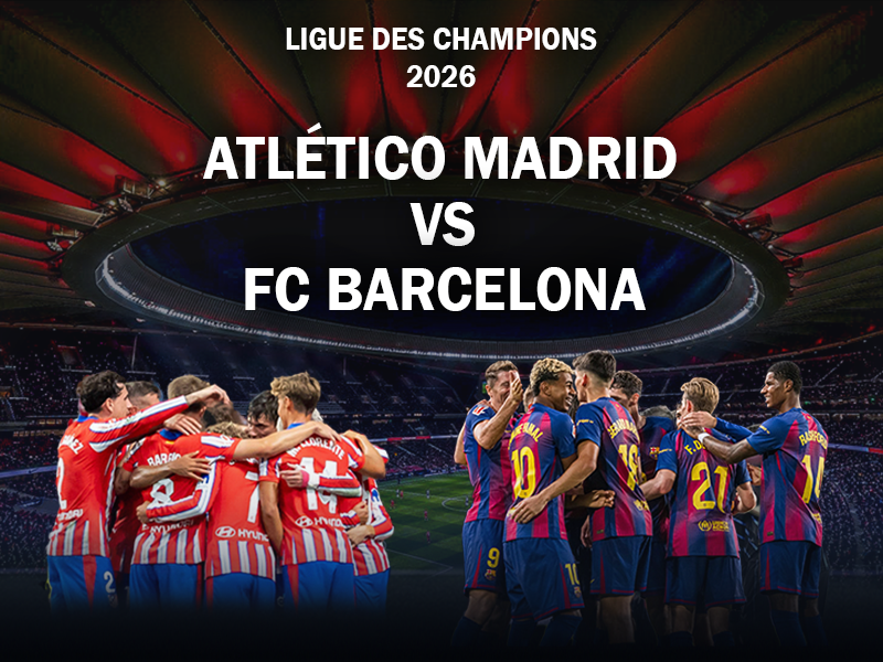 Match foot - Ligue des Champions - Atlético Madrid v FC Barcelone avec Hôtel 4* - 1