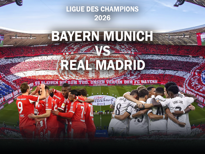 Match foot - Ligue des Champions - Bayern Munich v Real Madrid avec Hôtel 3* - 1