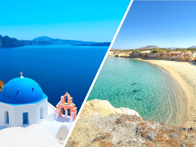 Combiné Îles de Santorin & Naxos - 1