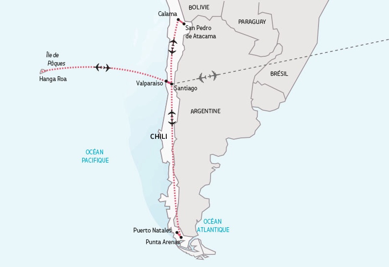 Le Chili et l'île de Pâques - 1