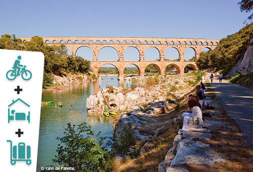 Nîmes, le Pont du Gard et ses secrets à vélo - 1