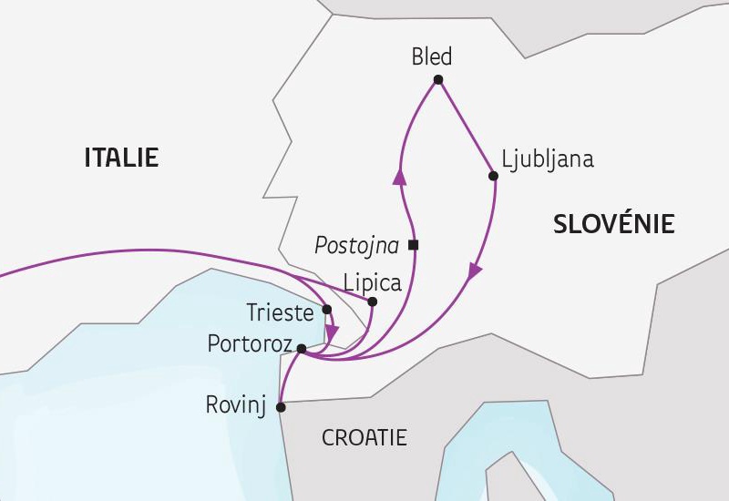 Circuit La Slovénie (au départ du Sud de la France) - 1