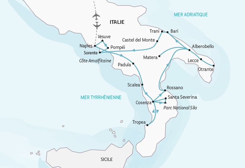 Circuit Le Grand Sud de l'Italie - 1