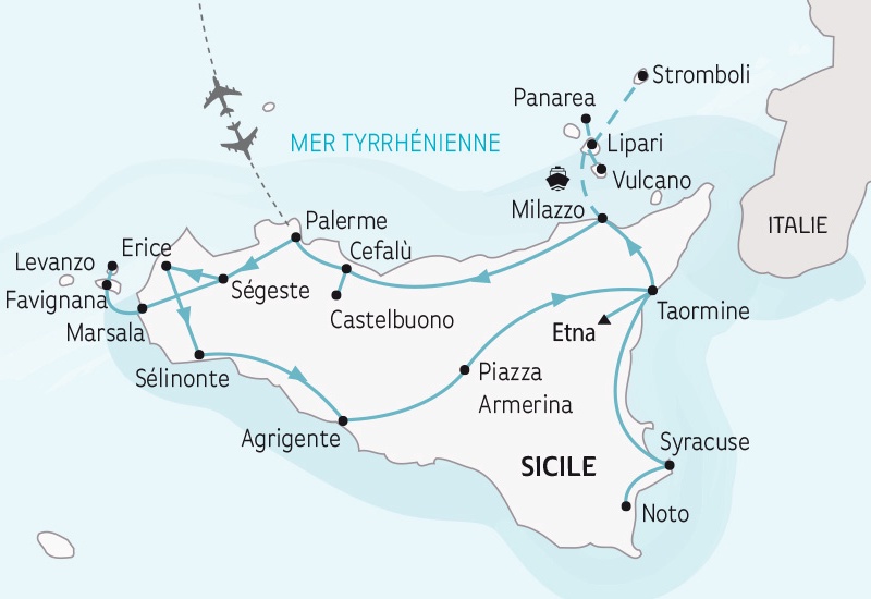 Circuit la Sicile, au pied d'un volcan - 1