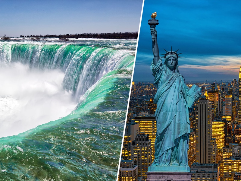 Panorama de l'Est (Canada-USA) - 1