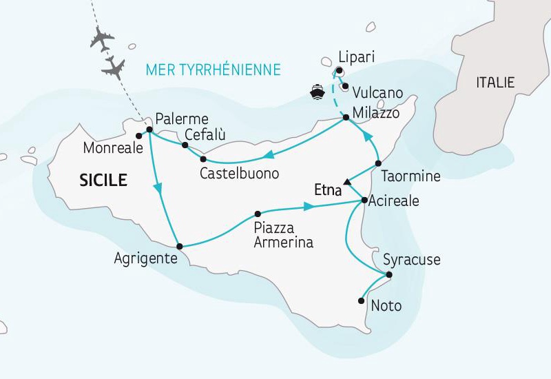 Circuit La Sicile, la perle de la Méditerranée - 1