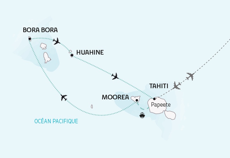 Circuit Polynésie Française - Circuit Divine Polynésie, de Tahiti à ...