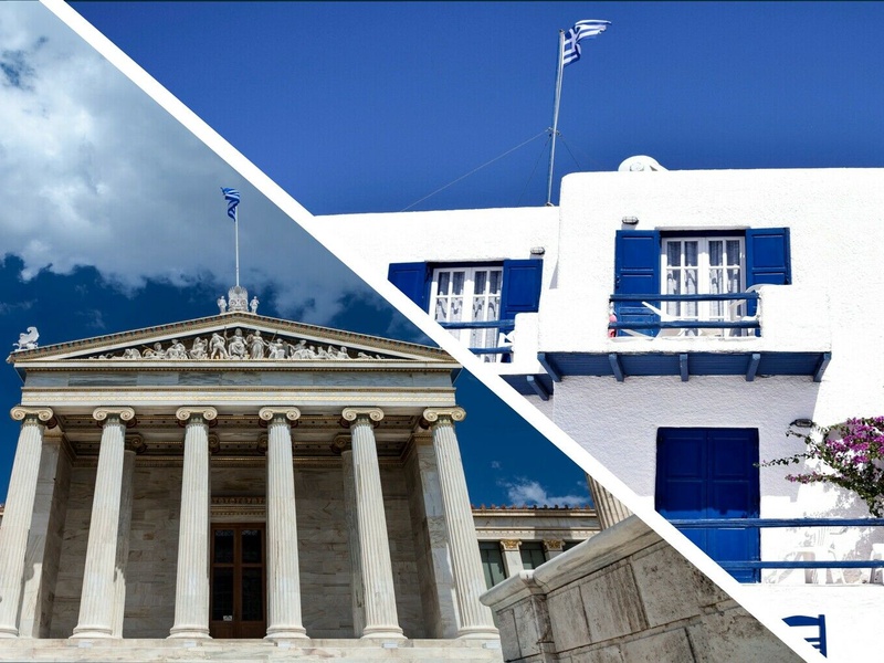 Combiné Athènes et 2 îles : Paros et Mykonos - 1