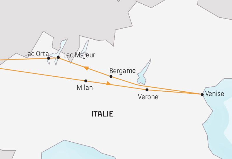 Circuit Le Nord de l'Italie et le carnaval de Venise - 1