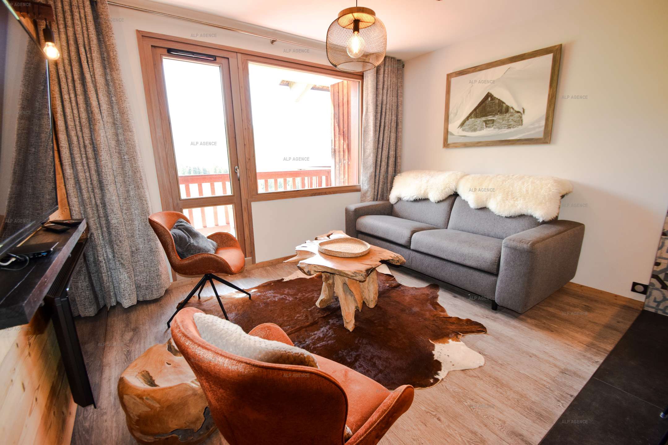 2 Pièces 4 pers -LES GENTIANES - PLAGNE VILLAGES -Classé 3*- WIFI - ref D35GE - 2