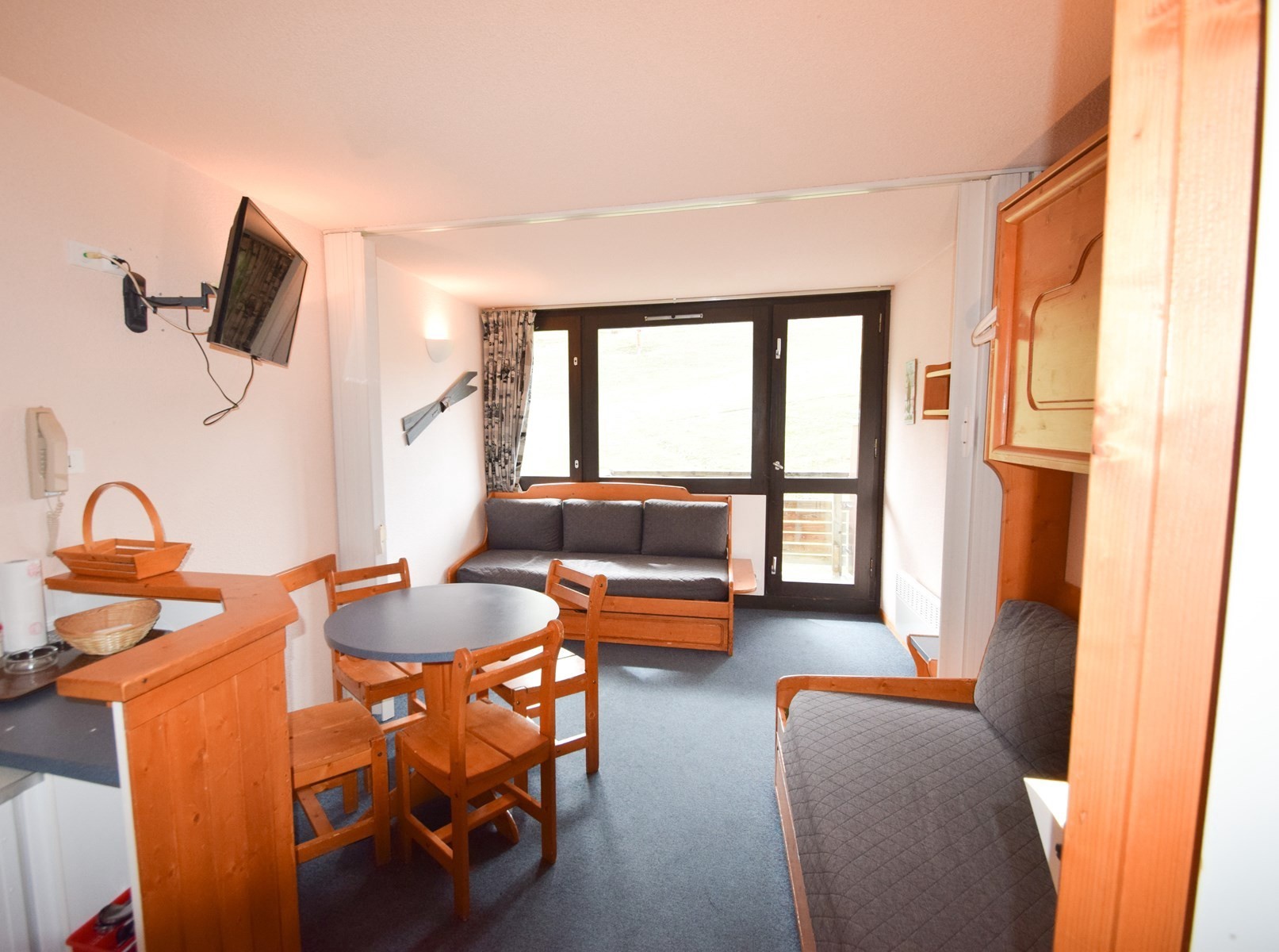 Studio 3/4 pers. Partie Étoile - PLAGNE AIME 2000 - ref D05A2 - 1