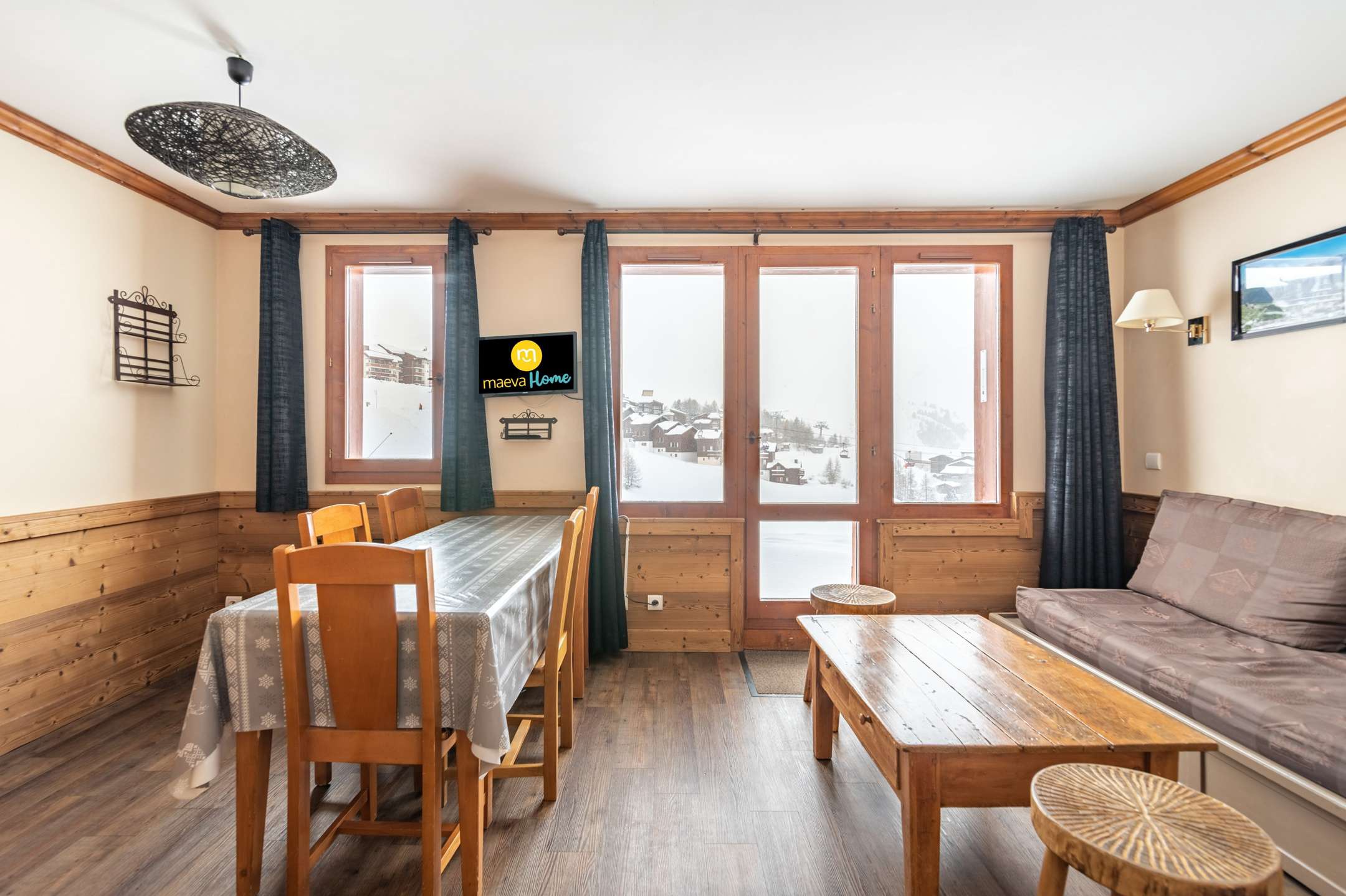 2 P div 6 pers. 6 couchages PLAGNE SOLEIL - ref 001MSA - 2