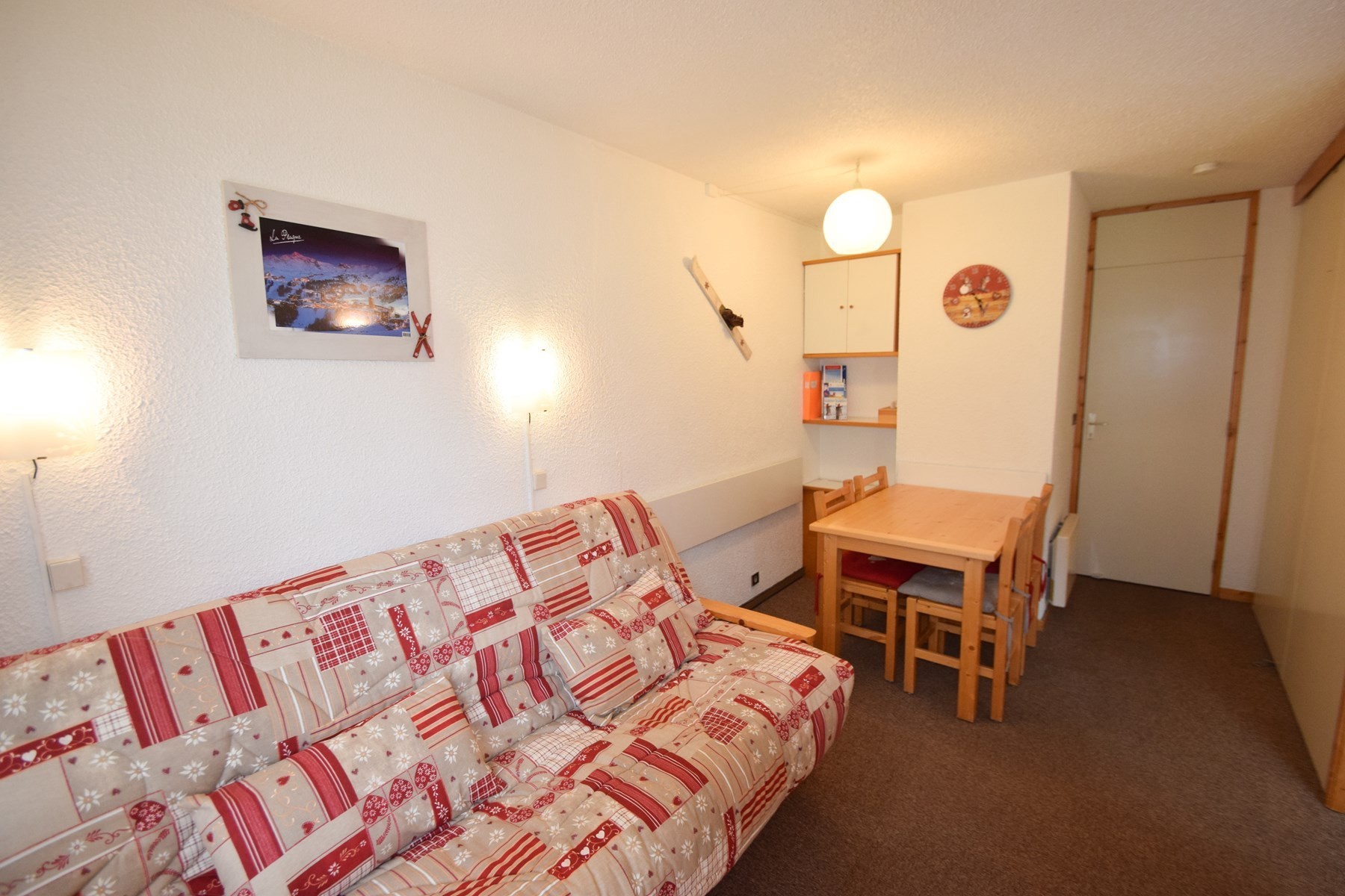 Studio divisible 3/4 pers - LES SOLDANELLES - PLAGNE VILLAGES - ref 09SOL - 3