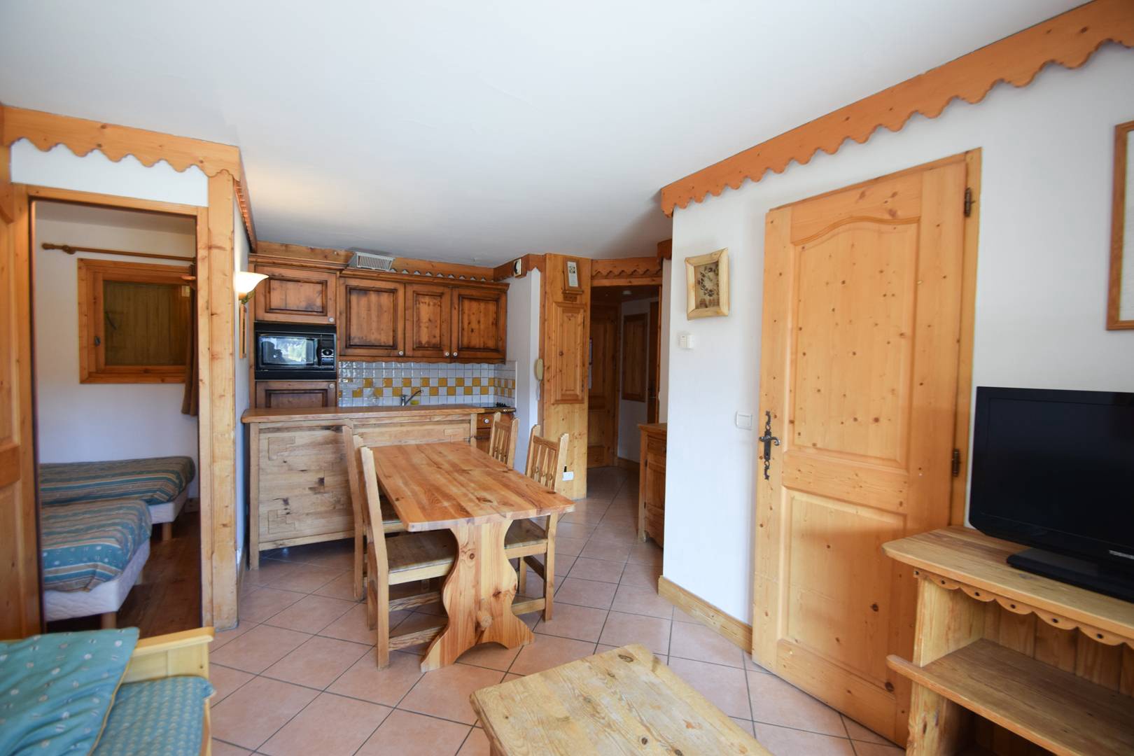 Résidence de Standing 3 Pièces 6 pers - LES HAUTS BOIS - PLAGNE AIME 2000 - ref B20HB - 2