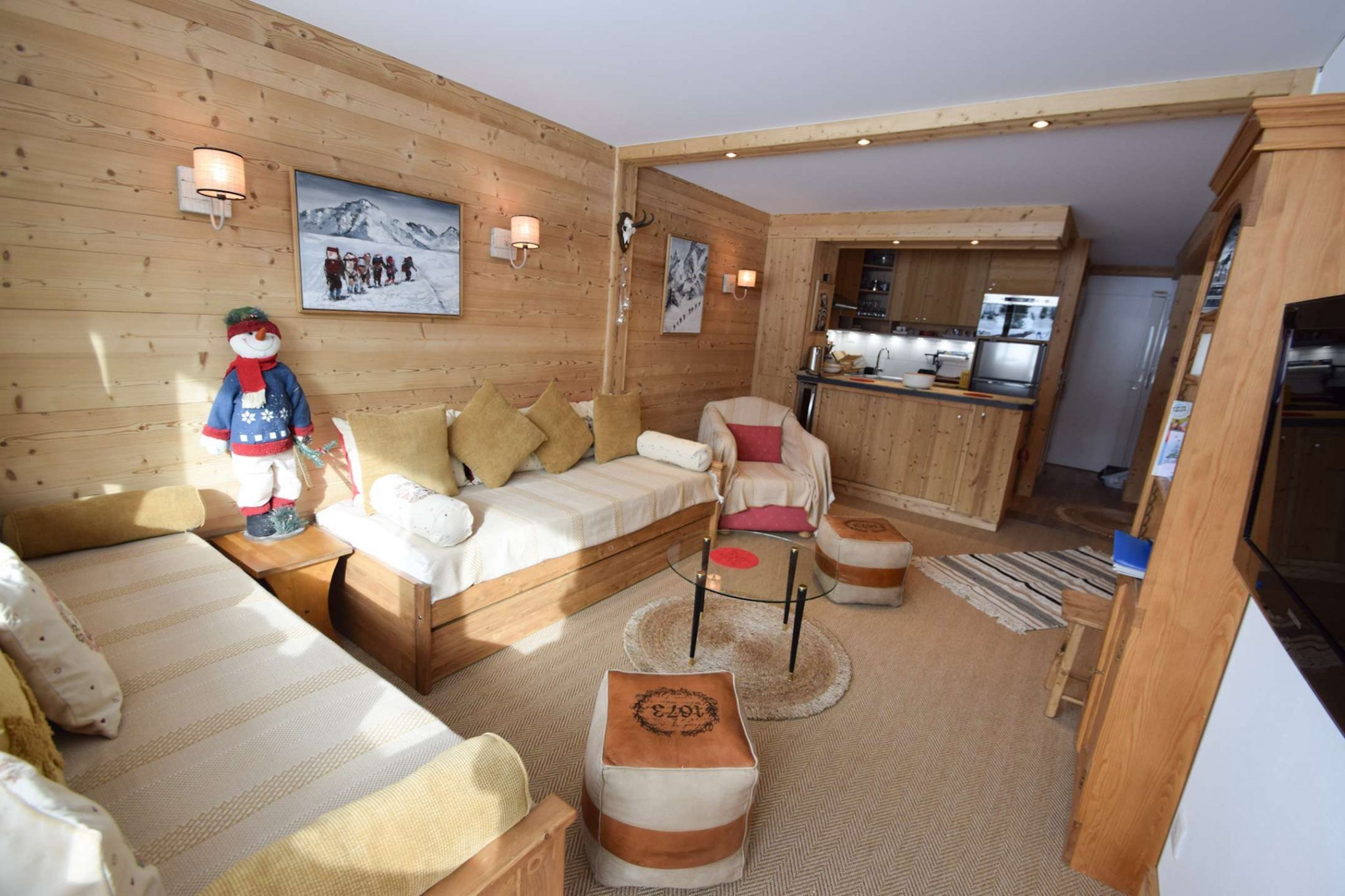 3 Pièces 6 pers- LE FRANCE- PLAGNE CENTRE - ref 933FR - 4
