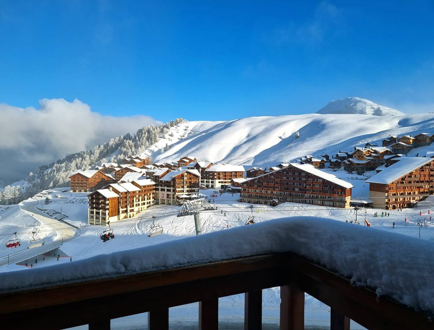 2 P div 6 pers. 6 couchages LES HAMEAUX I - PLAGNE VILLAGES - ref 419H1 - 10