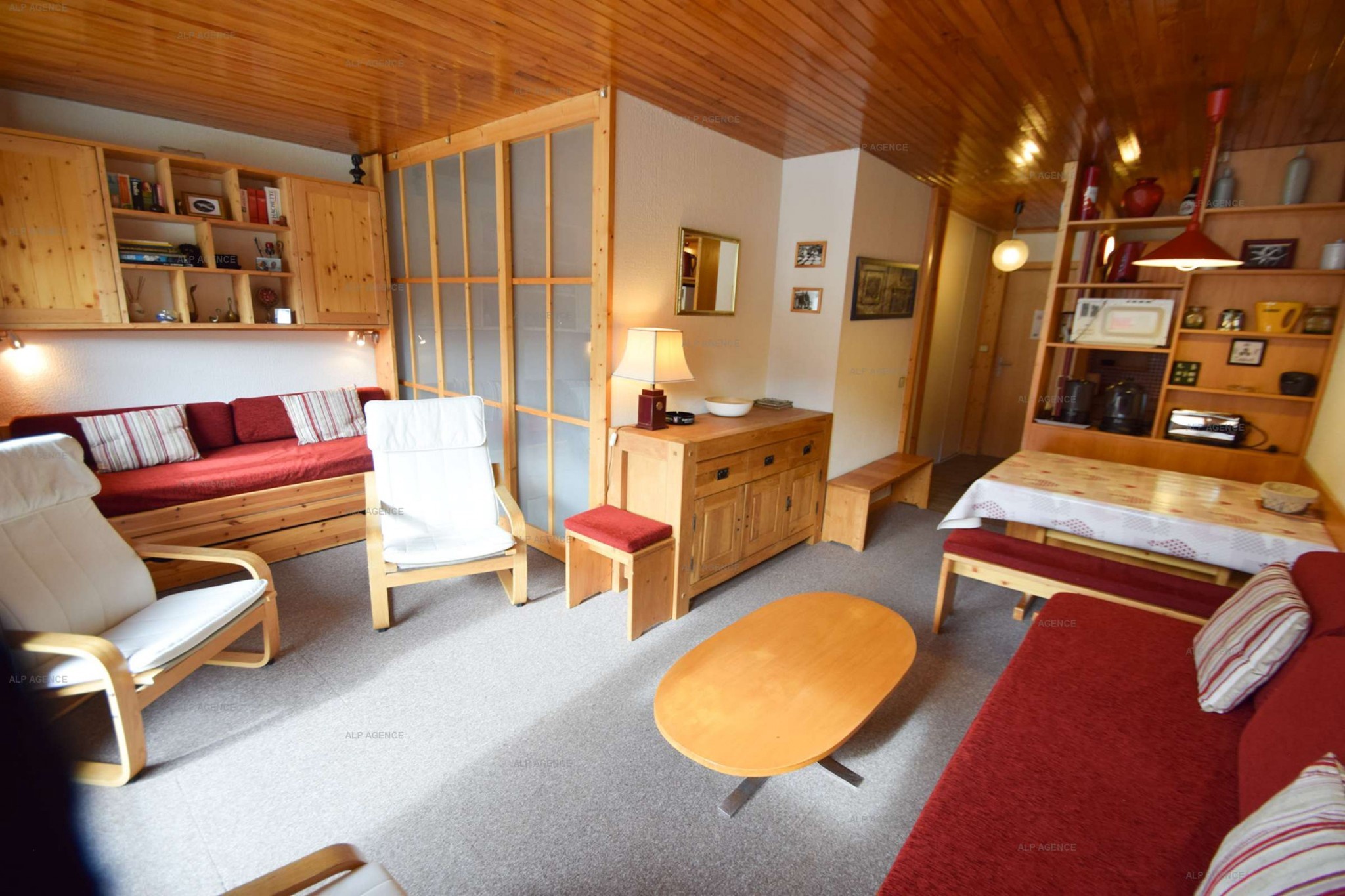 2 Pièces 5 pers - LE JANNU - PLAGNE CENTRE - ref 209JA - 1
