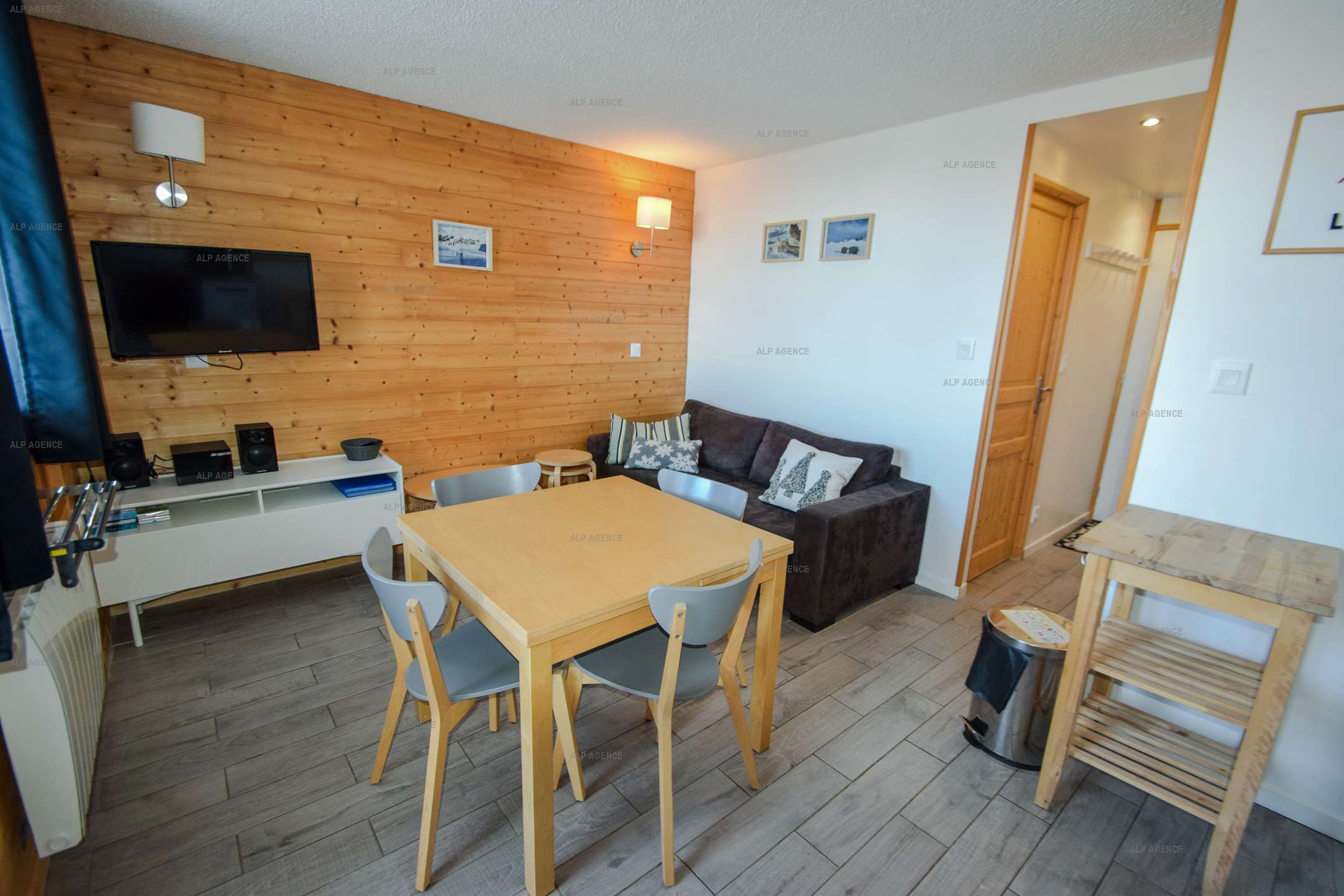 2 Pièces 4/5 pers - LES HAMEAUX 1- PLAGNE VILLAGES - ref 251H1 - 1