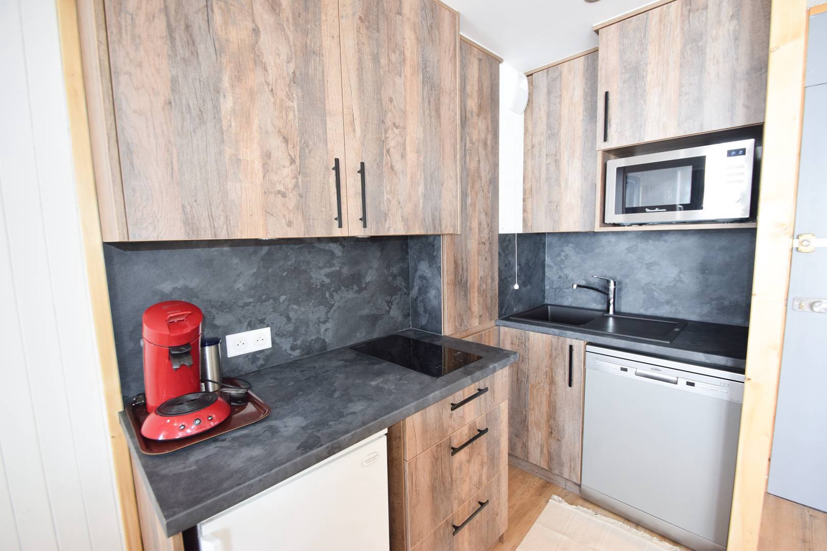 Studio + cabine 4/5 pers - LE SQUAW VALLEY - PLAGNE VILLAGES - rénové - ref 042SQ - 5
