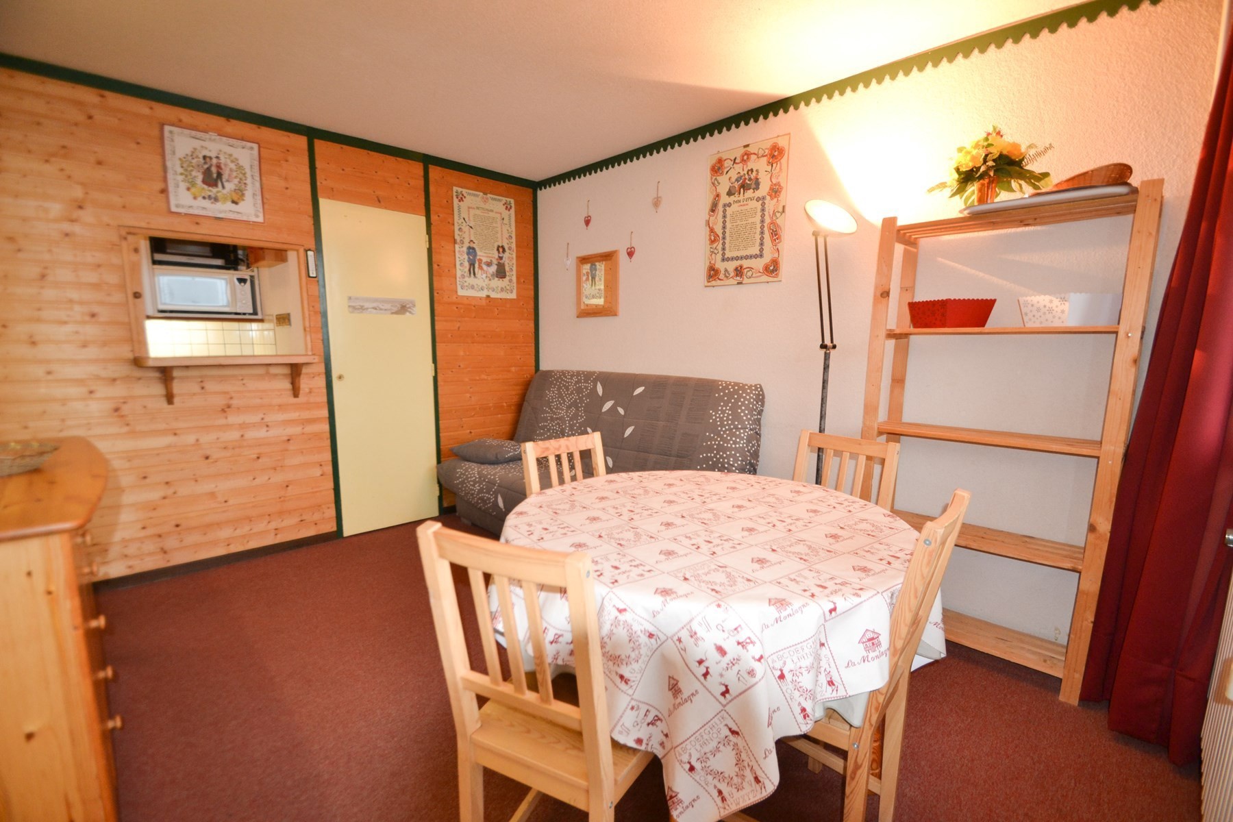 2P 5 pers. 5 couchages PLAGNE CENTRE - ref 817FR - 3