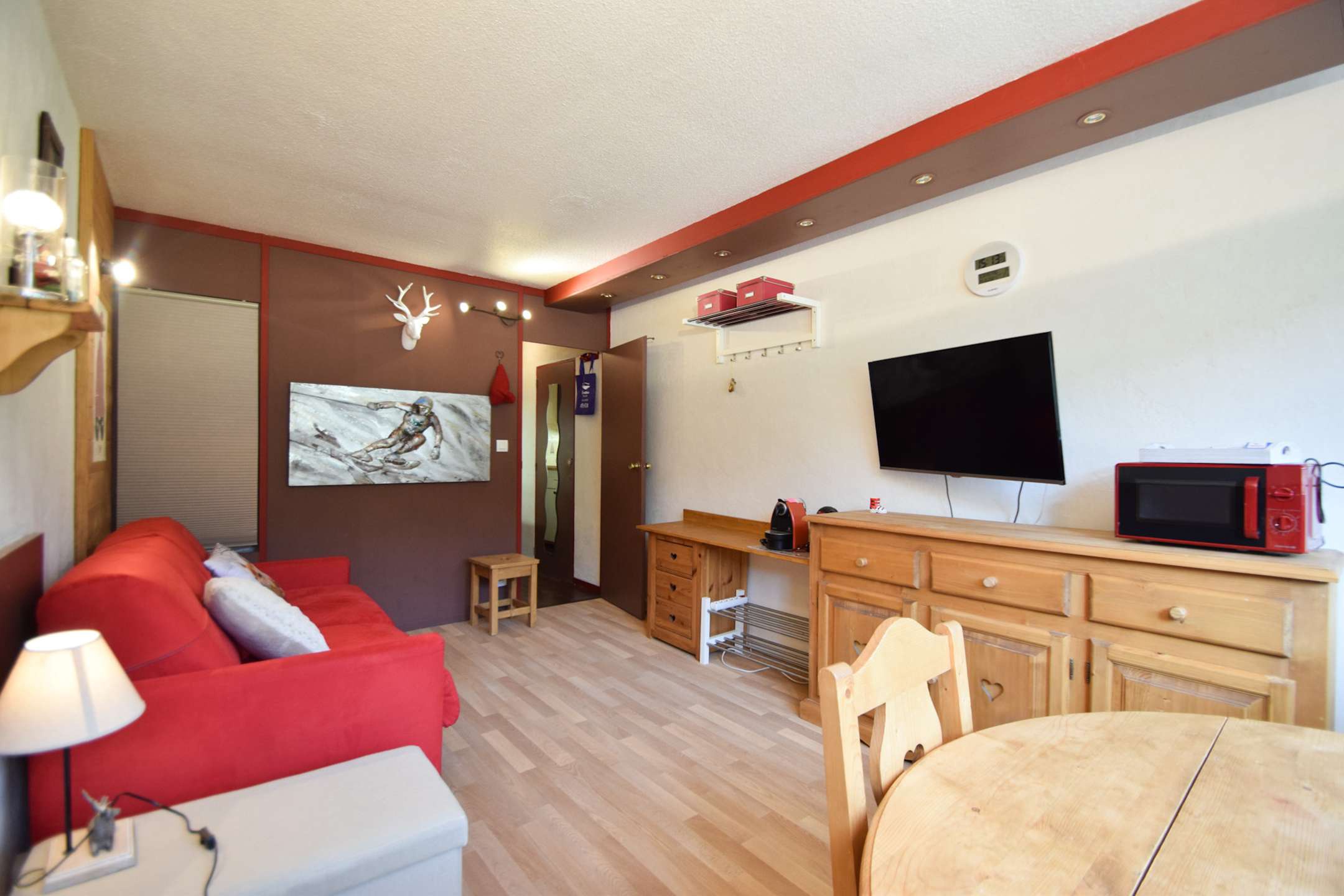 Studio 2 pers - LE FRANCE - PLAGNE CENTRE - classé 2* 3 cristaux - ref 737FR - 3