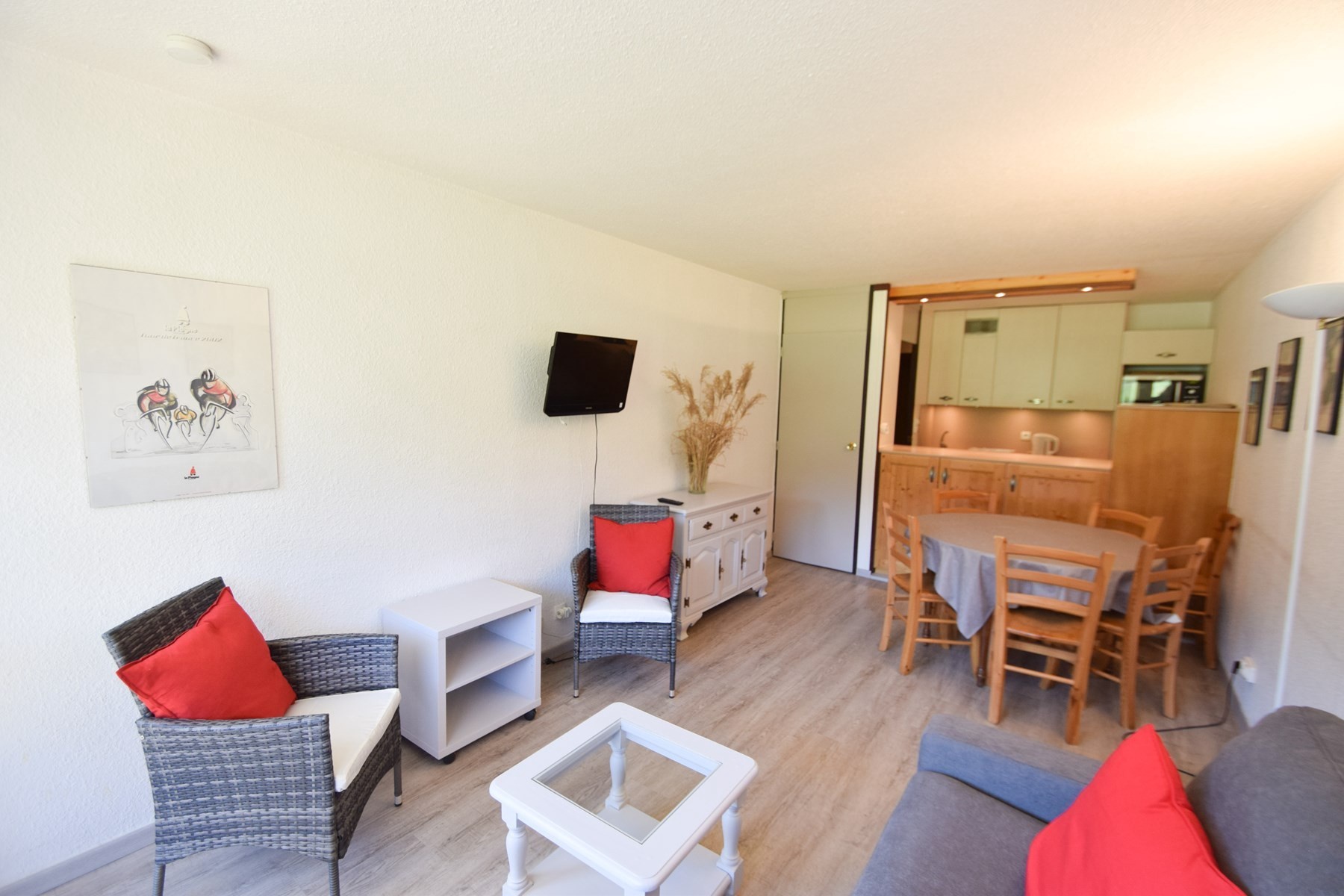 2 Pièces + cabine 6 pers - LE FRANCE - PLAGNE CENTRE - ref 830FR - 1