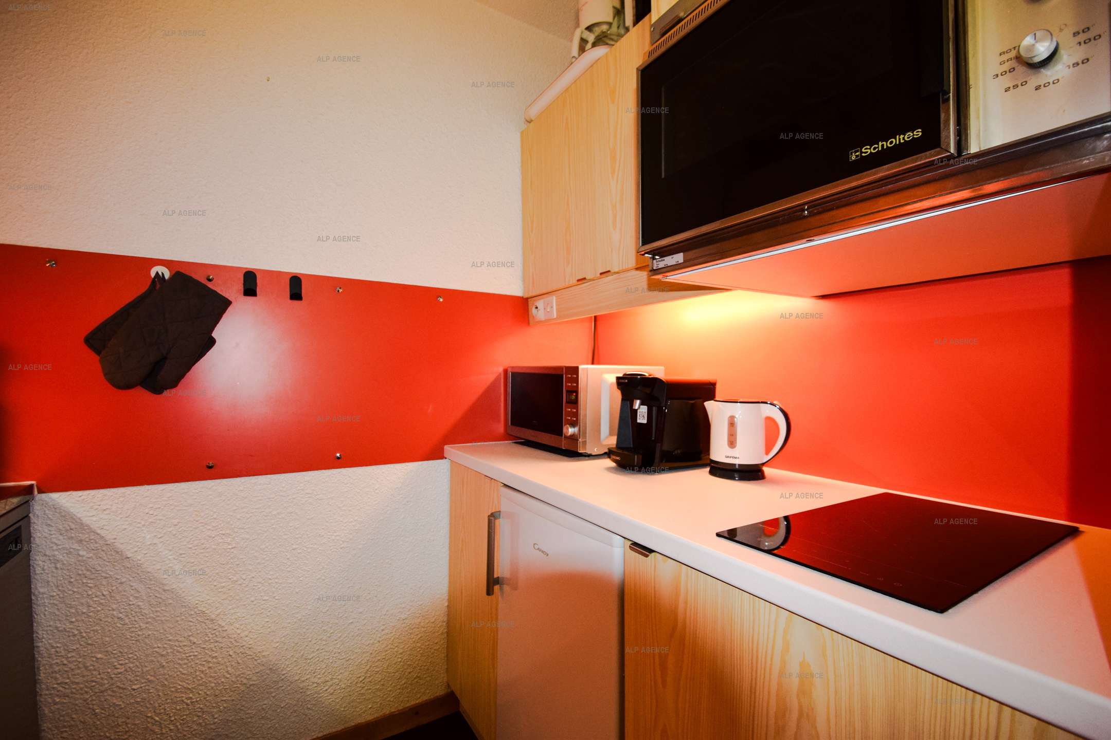 Studio divisible 4 pers - LES SOLDANELLES - PLAGNE VILLAGES - ref 07SOL - 5