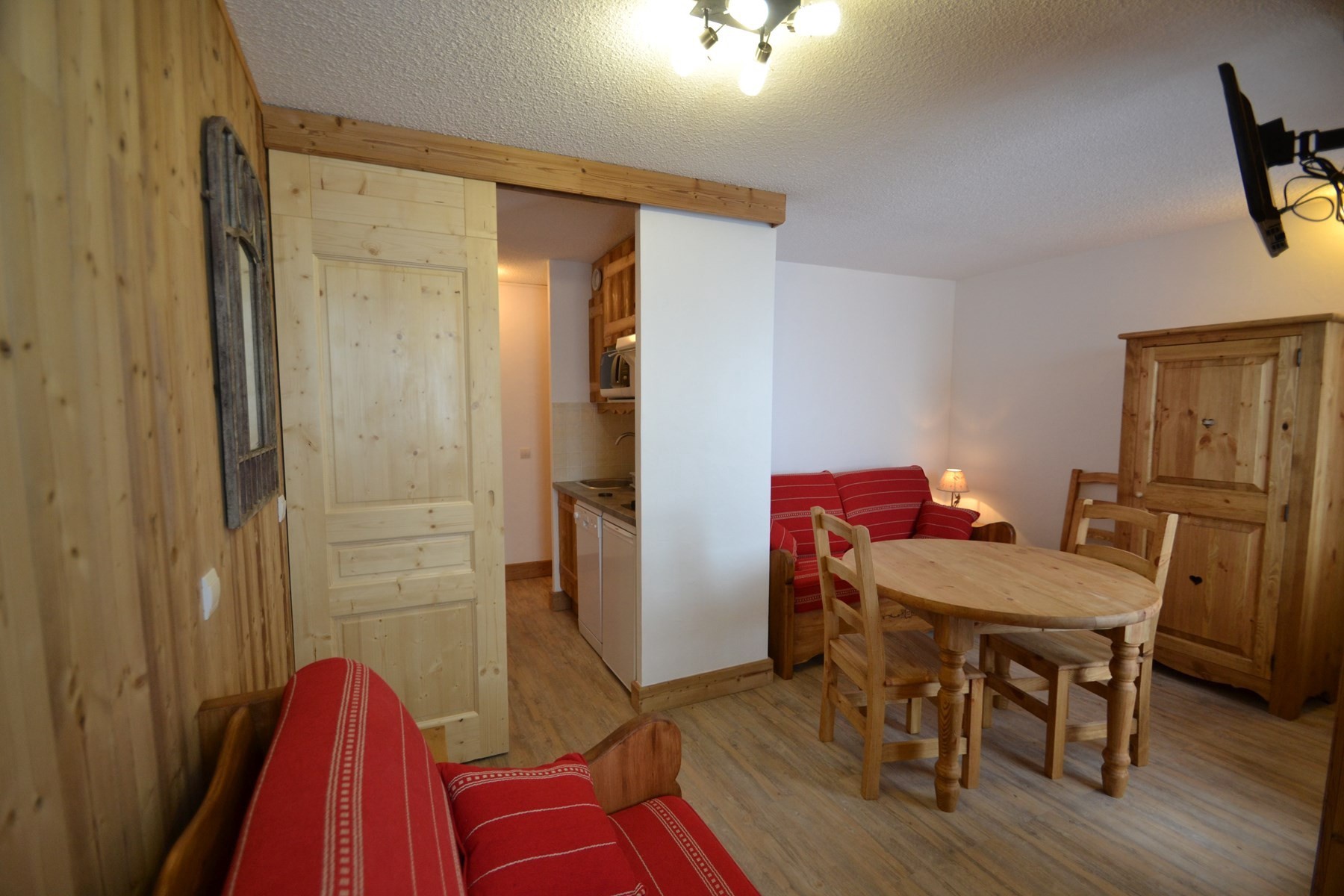 Studio 3 pers 4 couchages LES GENTIANES - PLAGNE VILLAGES - ref D31GE - 4
