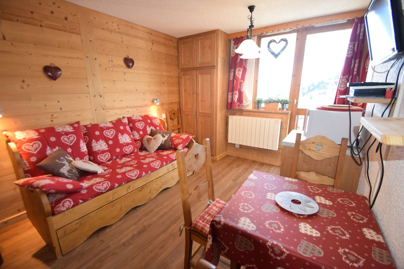 Studio 3/4 pers. 4 beds LES HAMEAUX I PLAGNE VILLAGES - ref 263H1 - 1