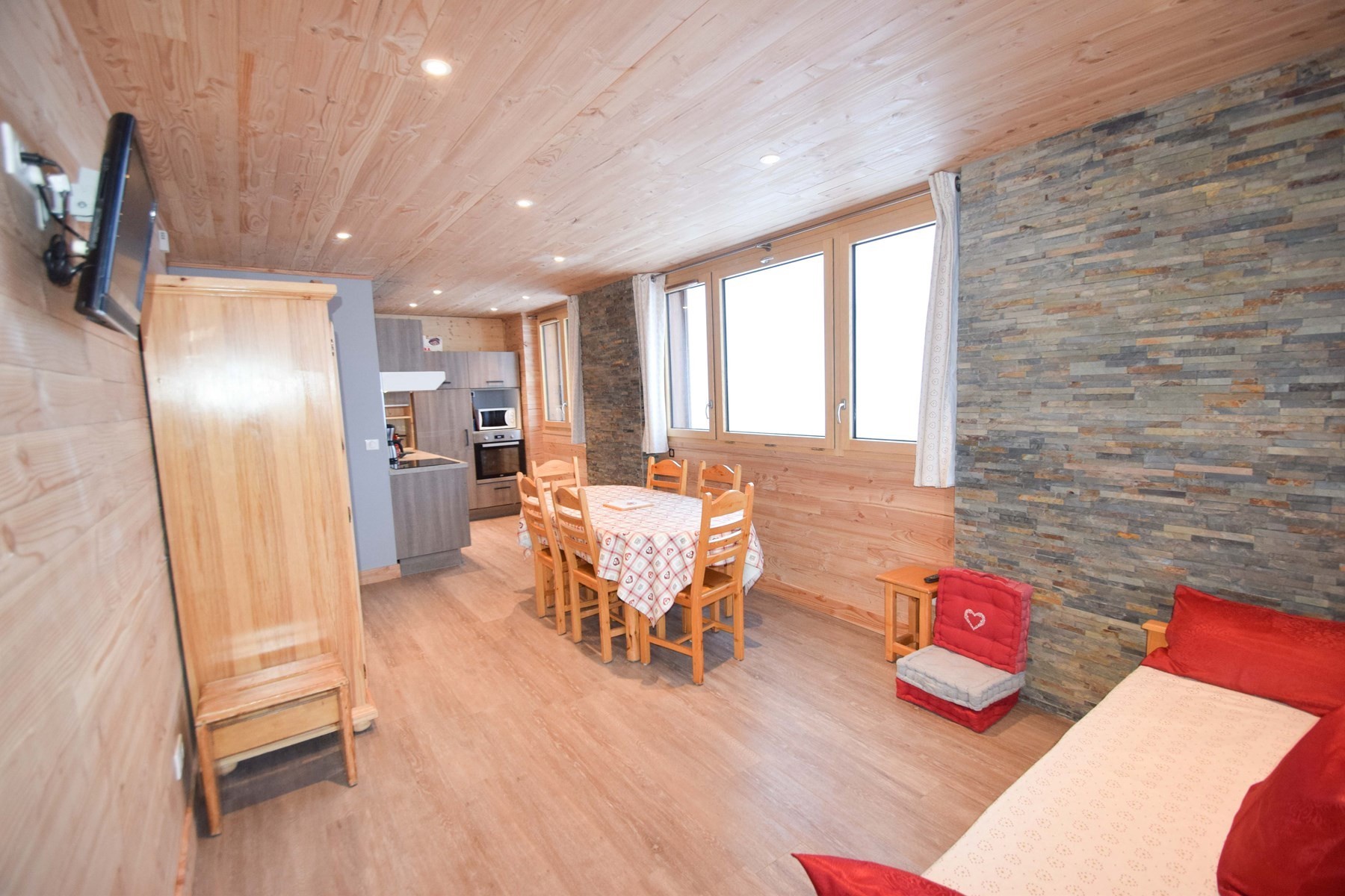 2 Pièces + cabine 6 pers - LE JANNU - PLAGNE CENTRE - ref 605JA - 2