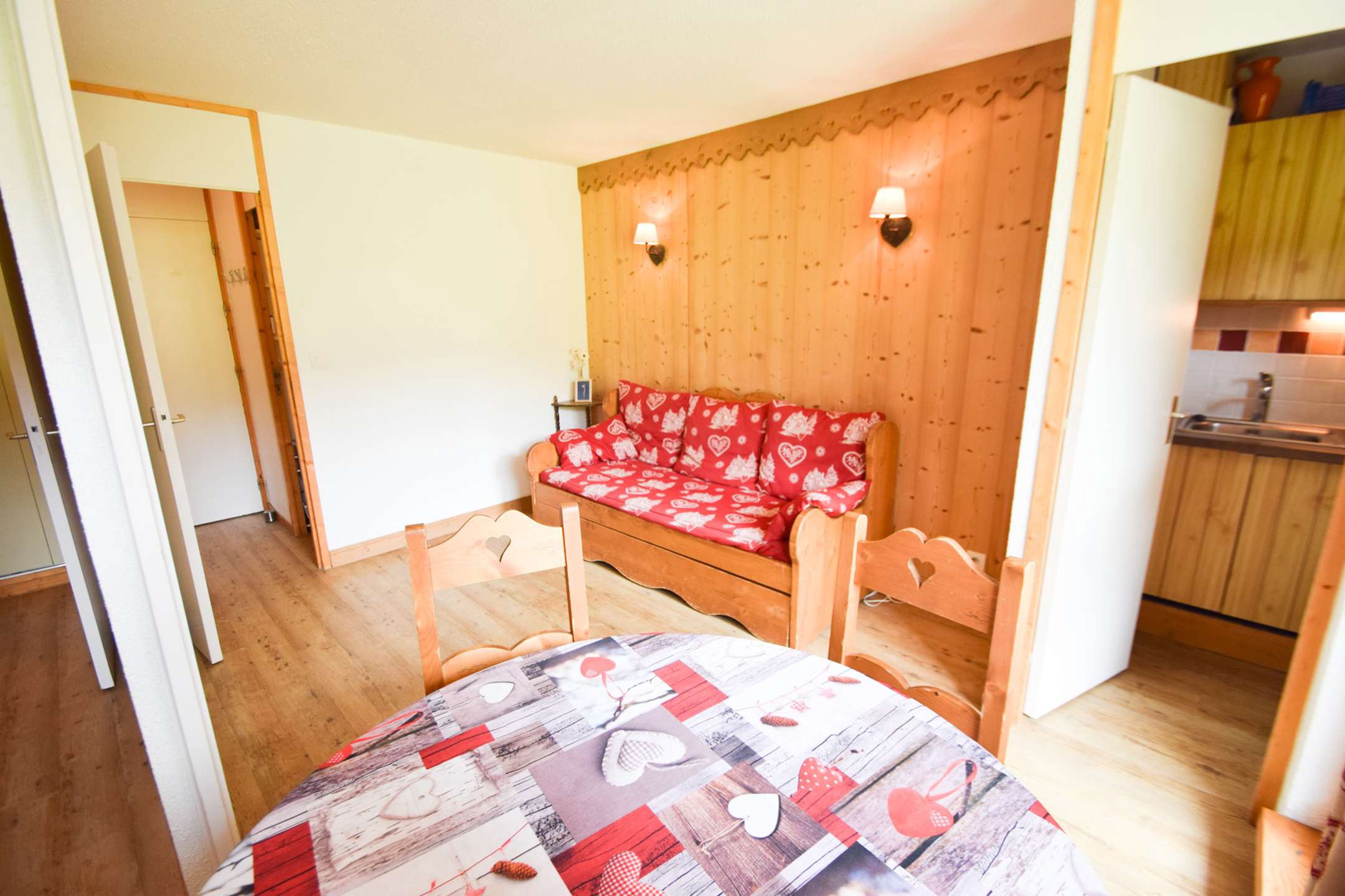 Studio divisible 3/4 pers - LES AOLLETS - PLAGNE VILLAGES - ref 200AO - 1