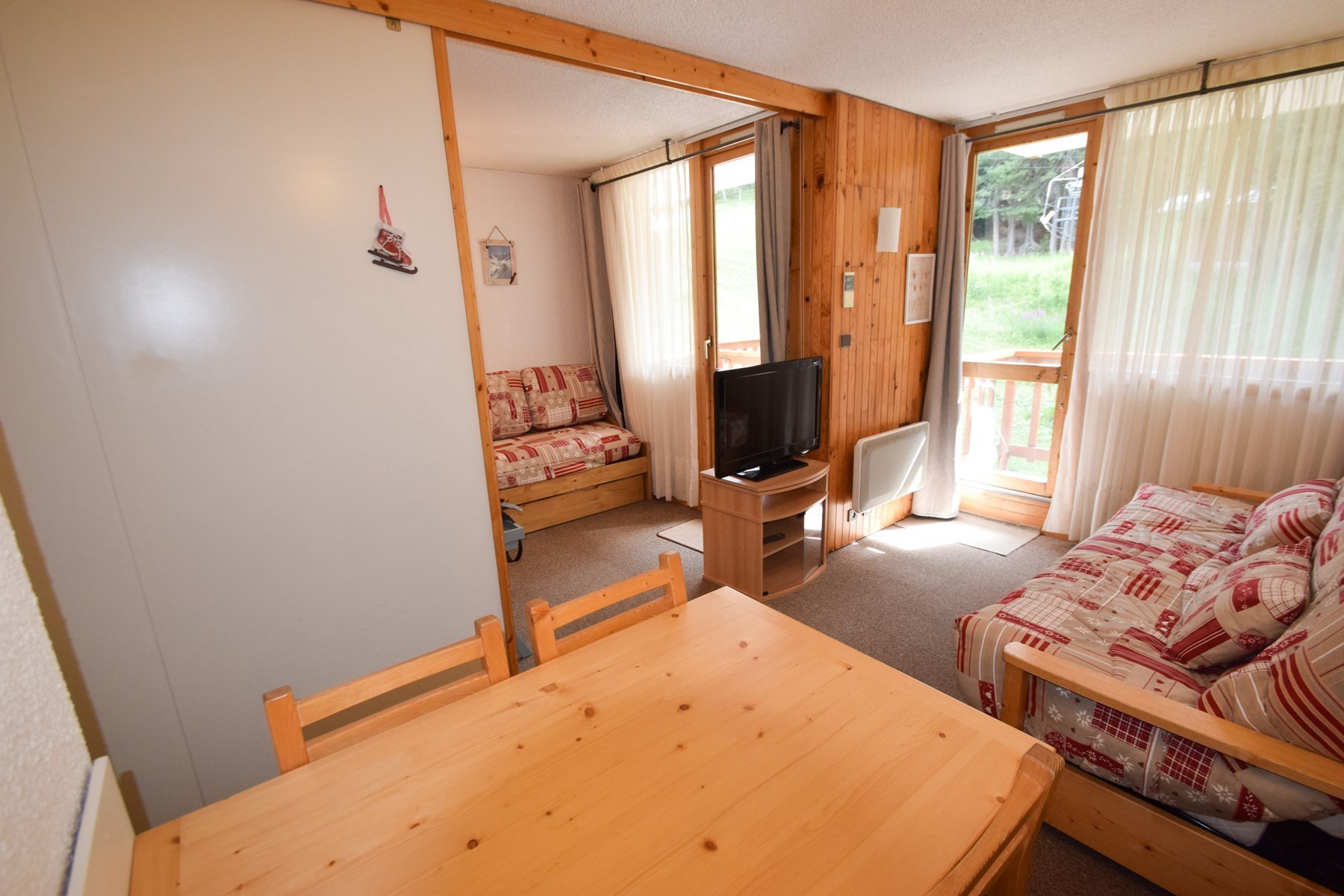 Studio divisible 3/4 pers - LES SOLDANELLES - PLAGNE VILLAGES - ref 09SOL - 1