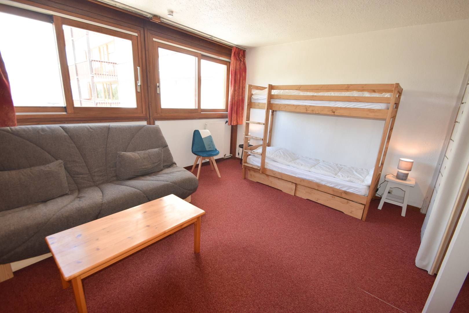 Studio 3/4 pers - LE VERCORS - PLAGNE CENTRE - ref 107VR - 2