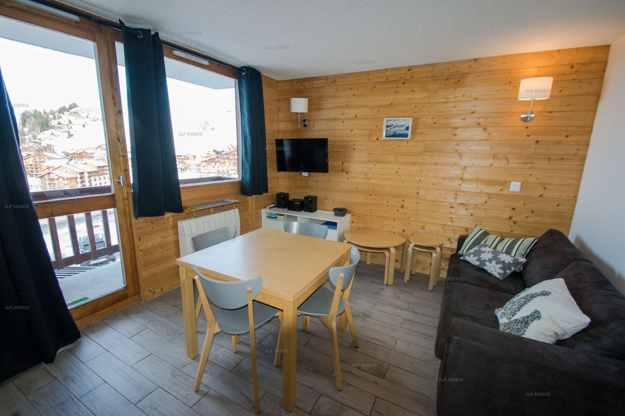 2 Pièces 4/5 pers - LES HAMEAUX 1- PLAGNE VILLAGES - ref 251H1 - 3