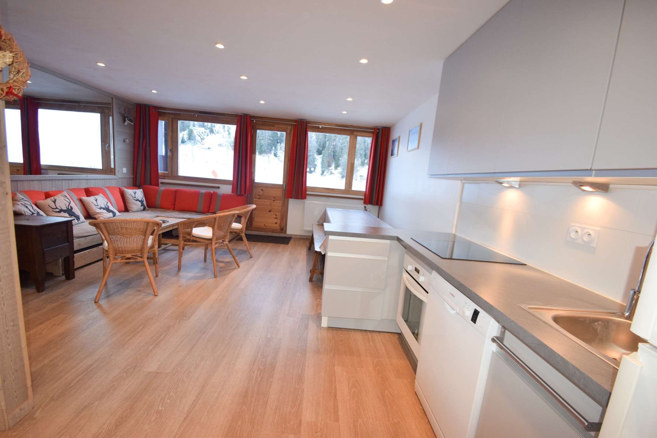 4 Pièces 8/9 pers - LE MAKALU - PLAGNE CENTRE - WIFI - ref 034MA - 11