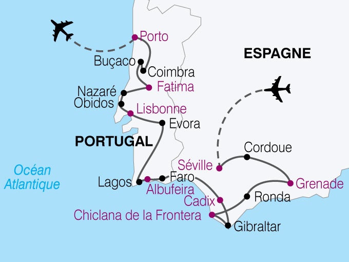 Carte Portugal | Arts et Voyages