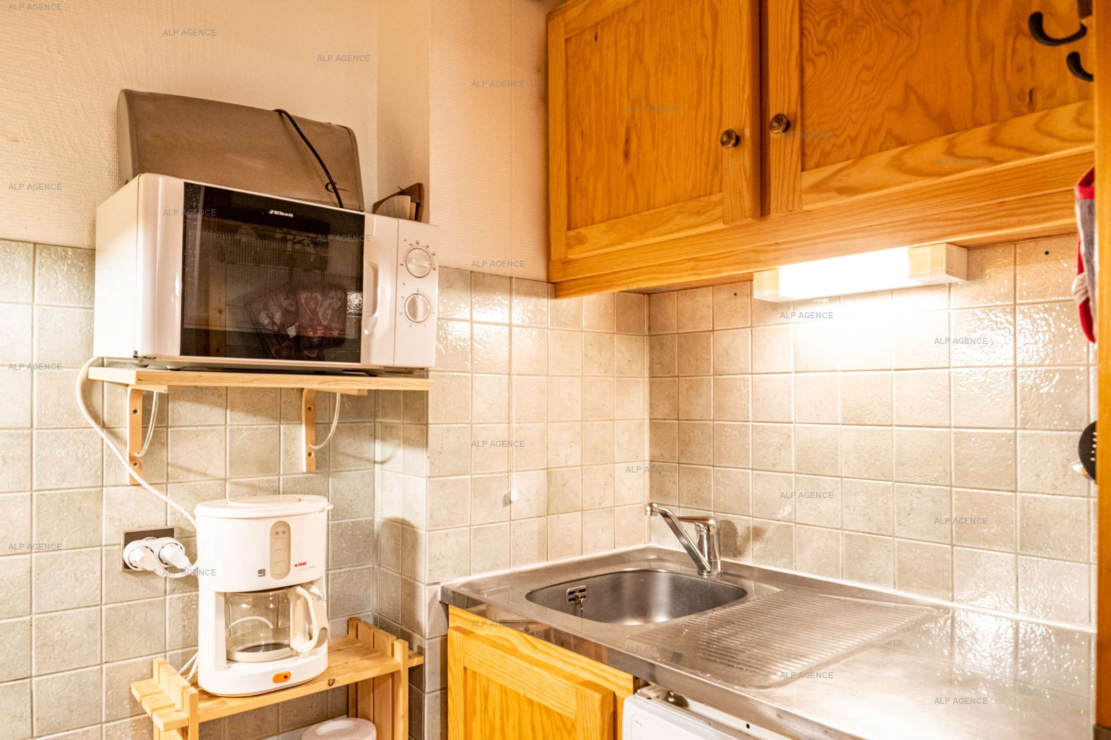 Studio divisible 4/5 pers - LE SQUAW VALLEY - PLAGNE VILLAGES - ref 035SQ - 5