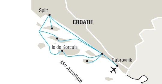 Croatie - Croisière Au Fil de l'Adriatique