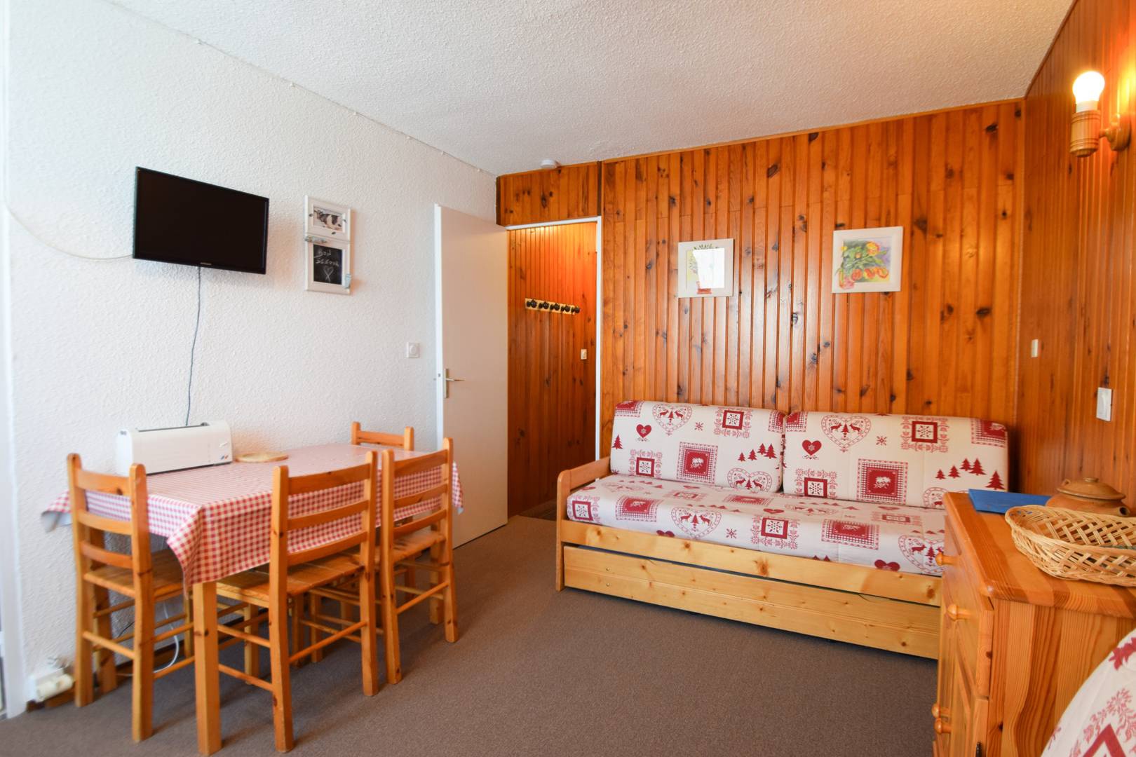 Studio 3 pers LES HAMEAUX I - PLAGNE VILLAGES - ref 234H1 - 2