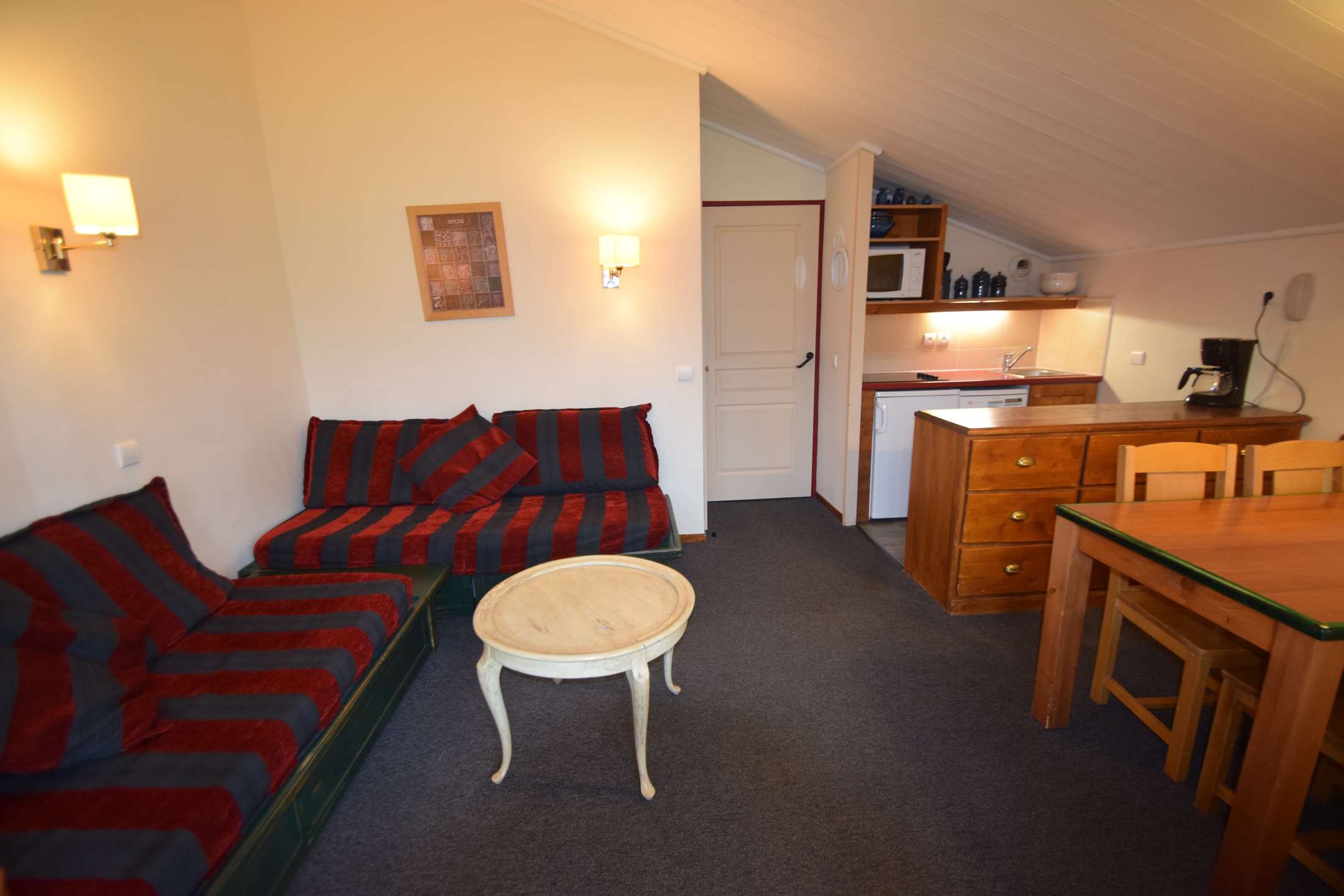 2 Pièces 5 pers - LE MONT-SOLEIL B - PLAGNE SOLEIL - ref 513MSB - 3
