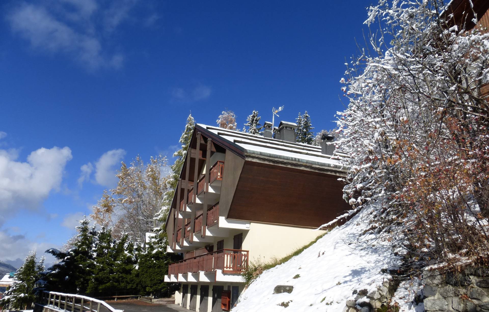 Squaw Valley 6R Apartment 3 rooms cabin 6 persons Meribel