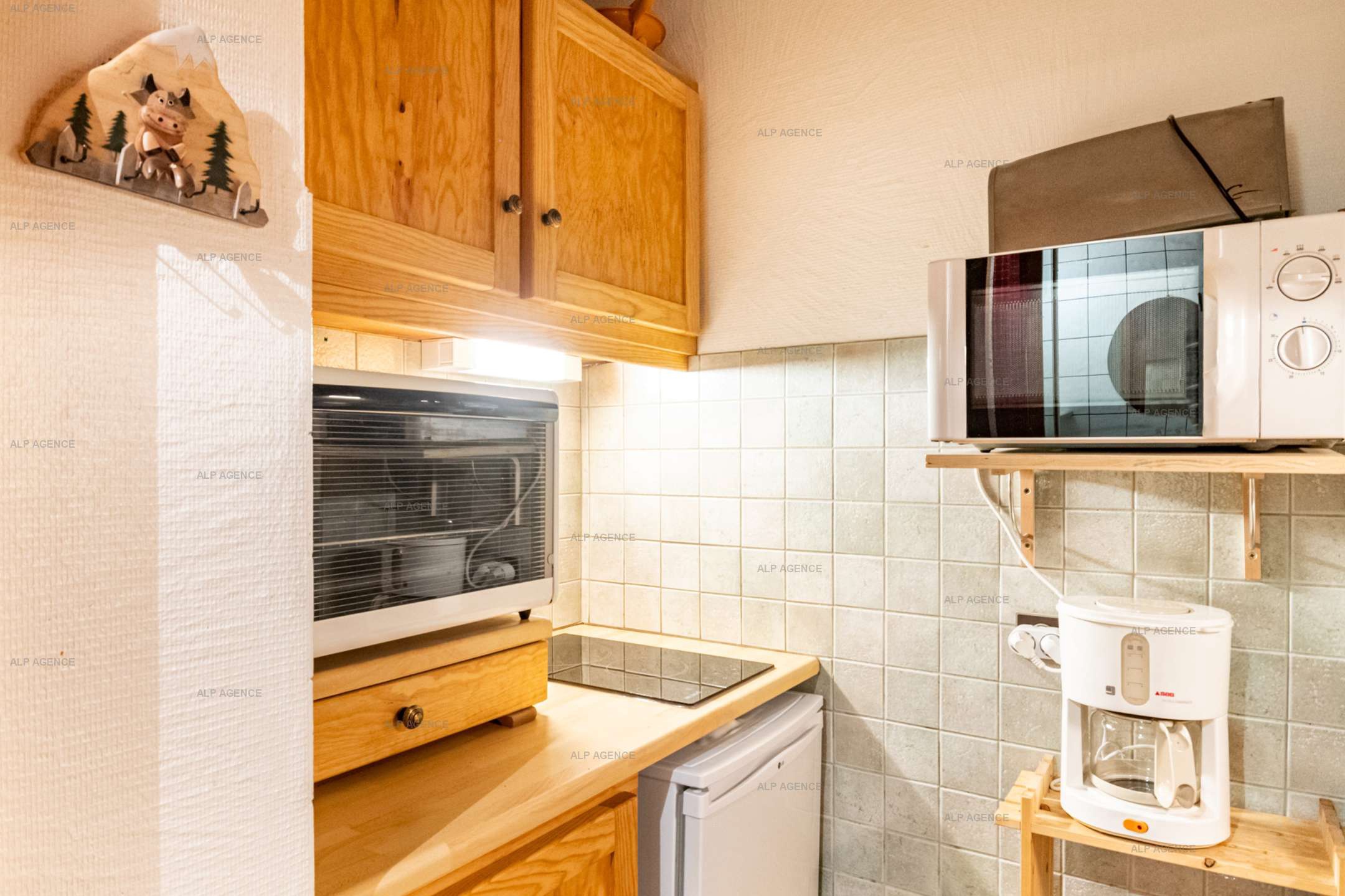 Studio divisible 4/5 pers - LE SQUAW VALLEY - PLAGNE VILLAGES - ref 035SQ - 6