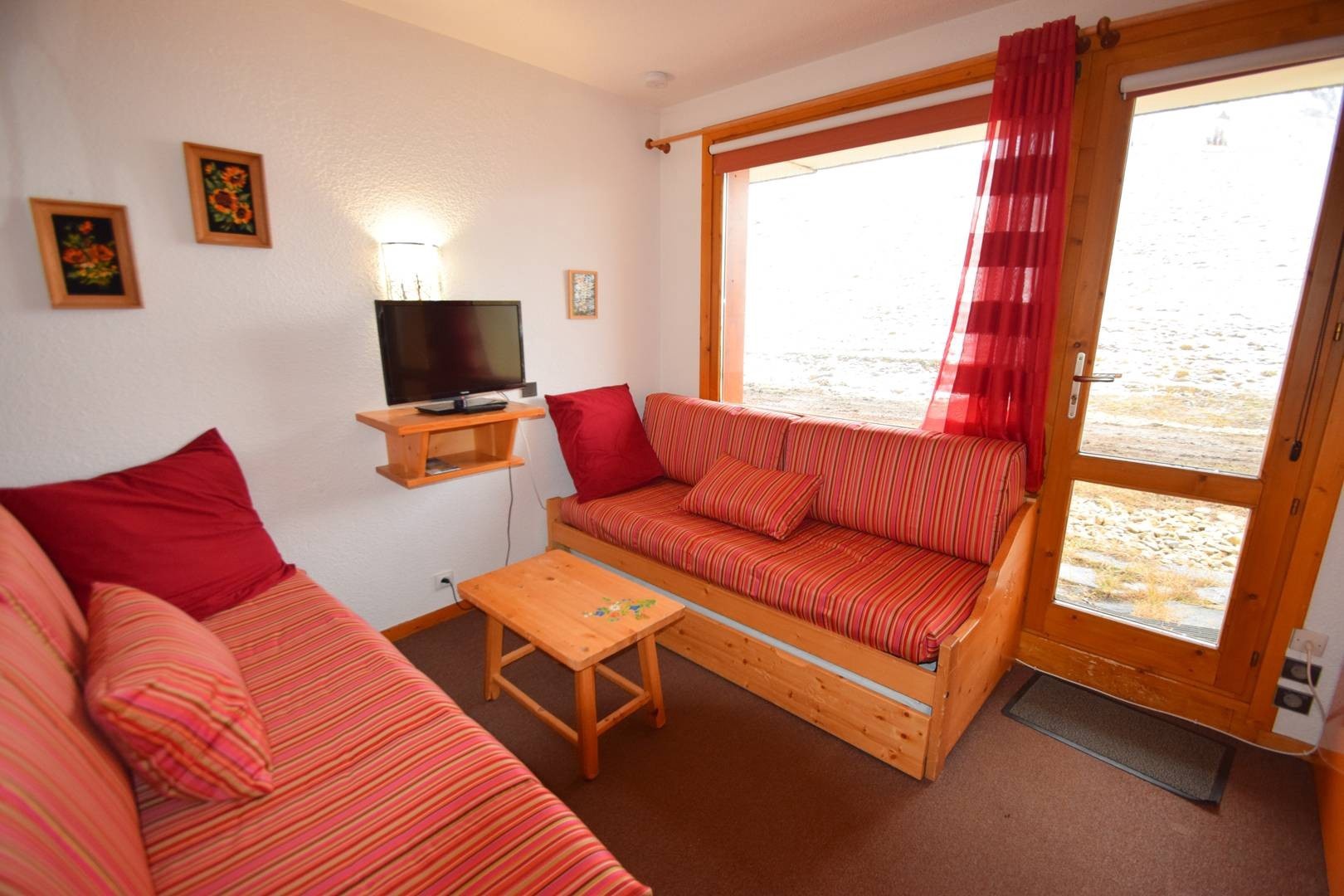 Divisible studio 4/5 people - LE SAPPORO - PLAGNE VILLAGES - WIFI - ref B16SA - 2