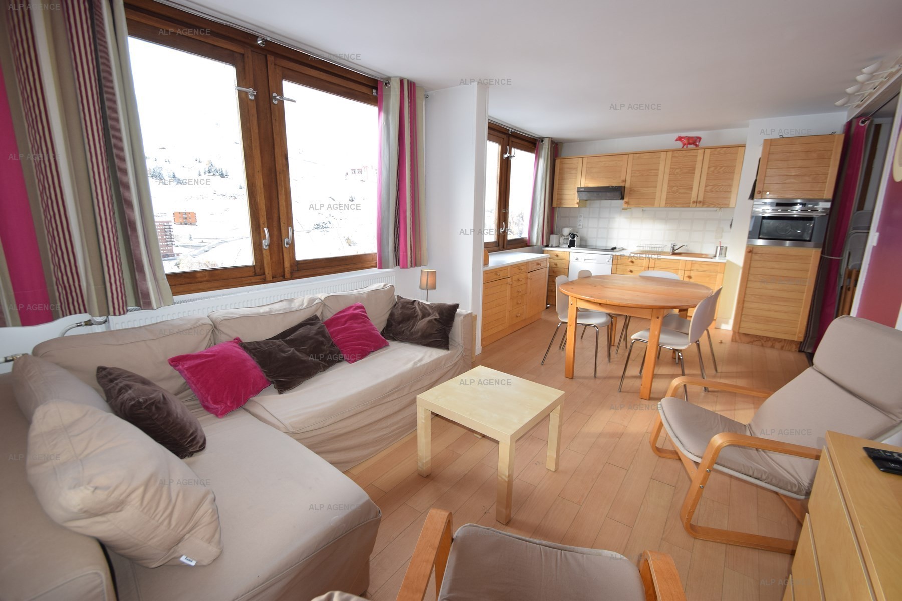 3 Pièces 6/7 pers - WIFI - LE MONT-BLANC - PLAGNE CENTRE - ref 152MB - 4