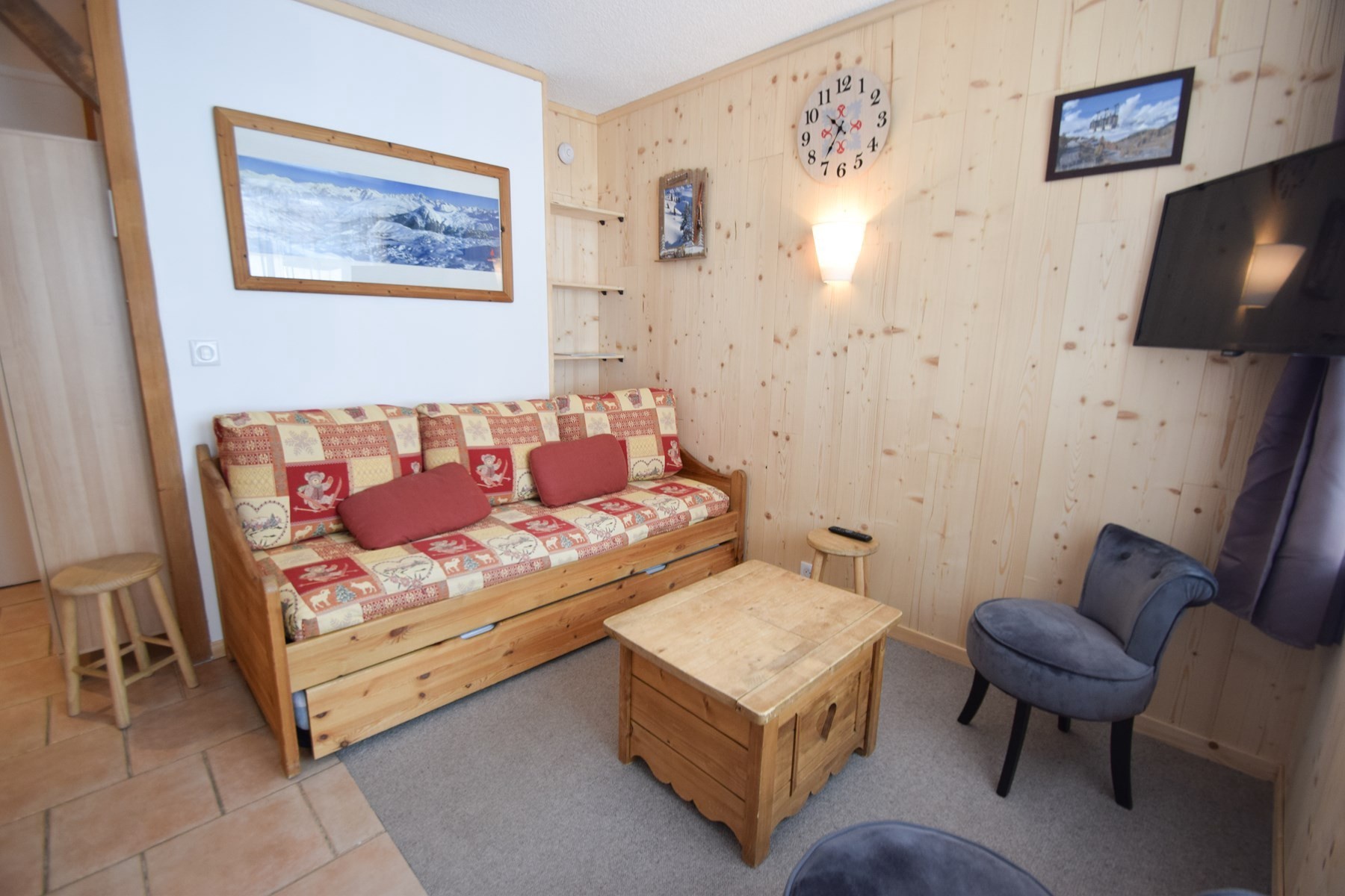 Div. ou 2P 4/5 pers. PLAGNE VILLAGES - wifi inclus - ref 010PS - 1