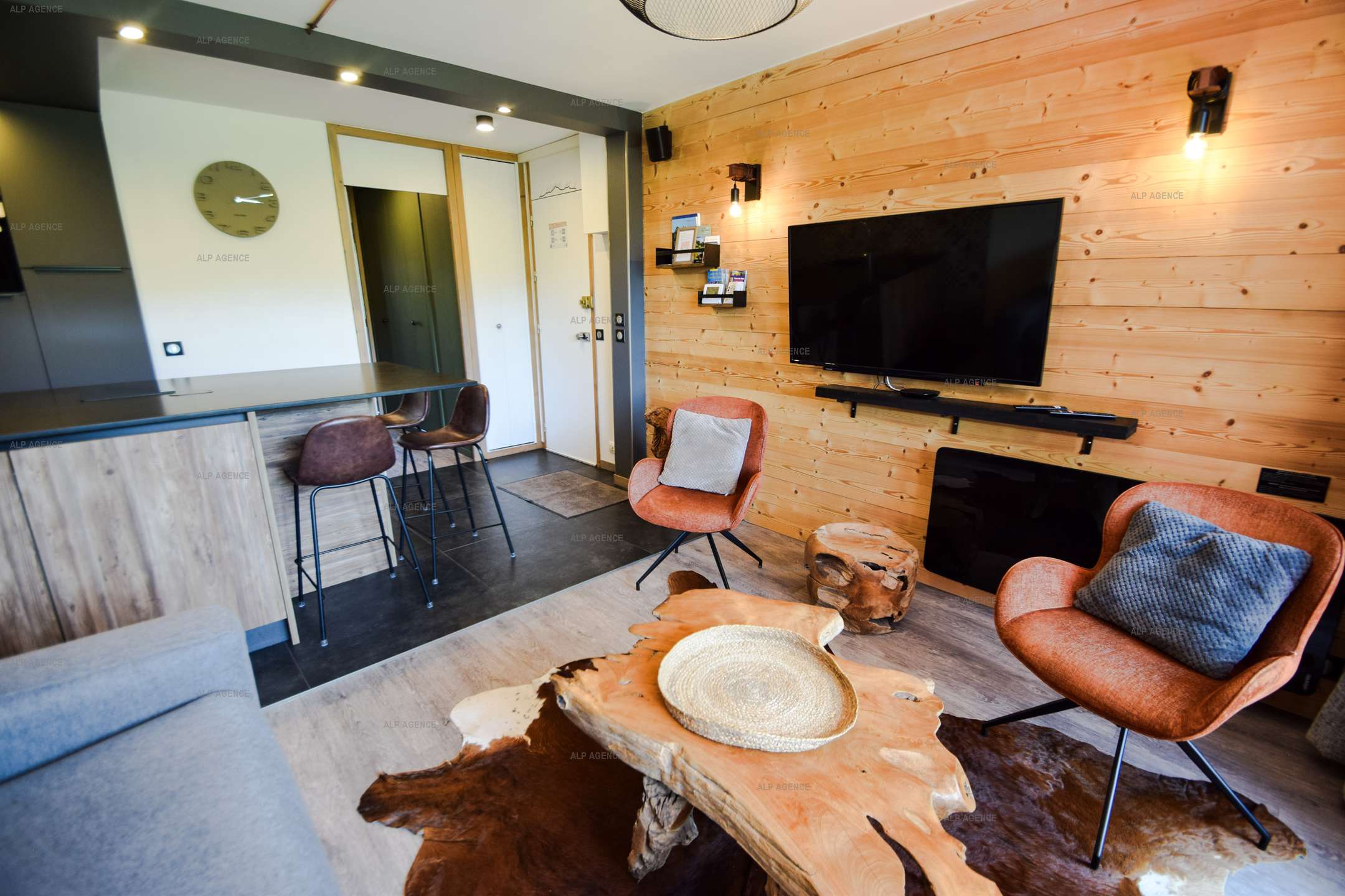 2 Pièces 4 pers -LES GENTIANES - PLAGNE VILLAGES -Classé 3*- WIFI - ref D35GE - 4