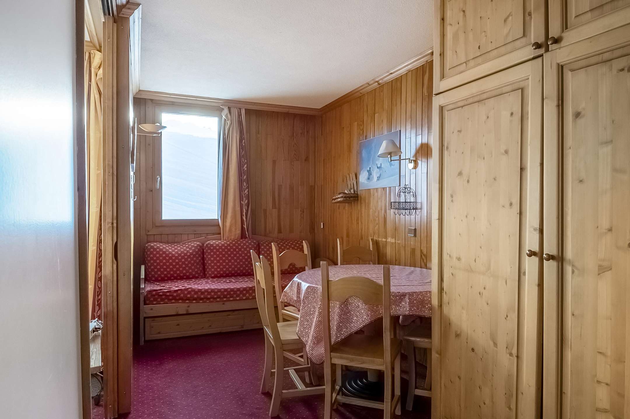 Studio Divisible 4/5 pers -WIFI - LE SAPPORO - PLAGNE VILLAGES - ref B13SA - 3